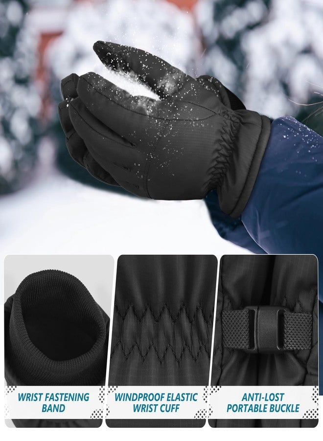 Odtmger Winter Gloves,3M Thinsulate Snow Gloves Ski Waterproof Warm Cold Weather Gloves -Cycling Running Driving - Image 3